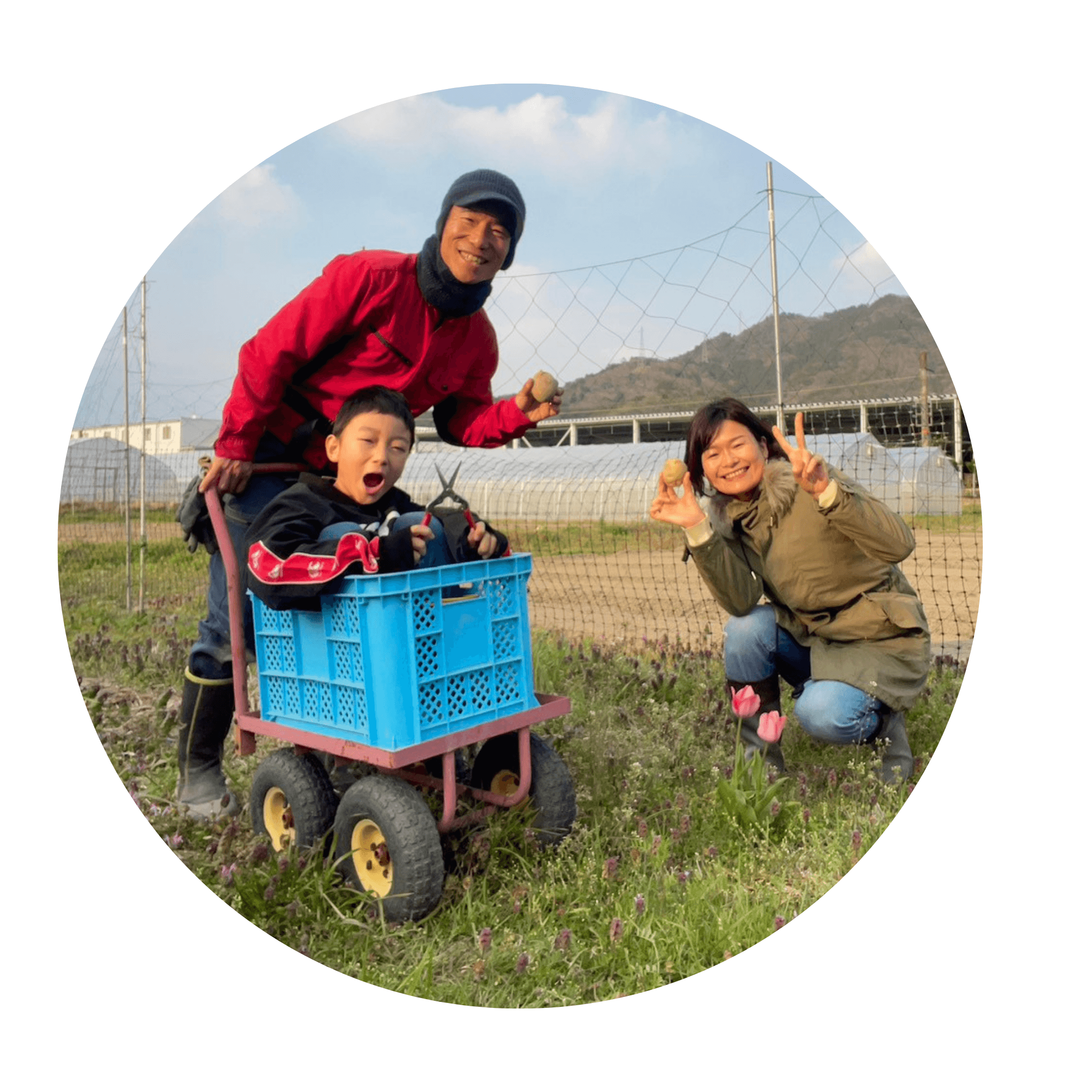 森田睦代さん。もりもりばたけ。兵庫県。